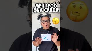 ME LLEGO UNA CARTA 😂