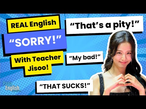 Jisoo from Blackpink&rsquo;s favourite English phrase! - "That&rsquo;s a Pity" - English Vocabulary