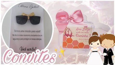 Diário da noiva #3 Diy convite das daminhas e segurança das alianças + reação