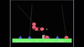 MSX Typed in game Defend from the magazine Big K