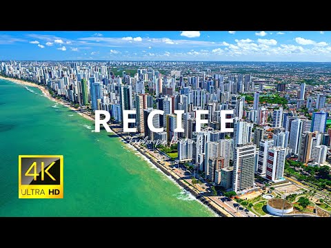 Recife, Brazil 🇧🇷 in 4K 60FPS ULTRA HD Video by Drone