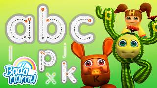 lowercase version trace sing alphabet nursery rhymes abc