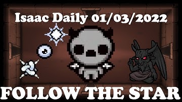 FOLLOW THE STAR - Binding Of Isaac Repentance Daily - 01/03/2022