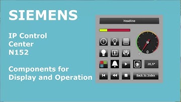 E-Learning Siemens IPCC N152 Part 2 Ch 4 Operation Elements Version 3