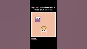 Squares are invincible in their domain #square #simulation #coding #battle #color #1v1