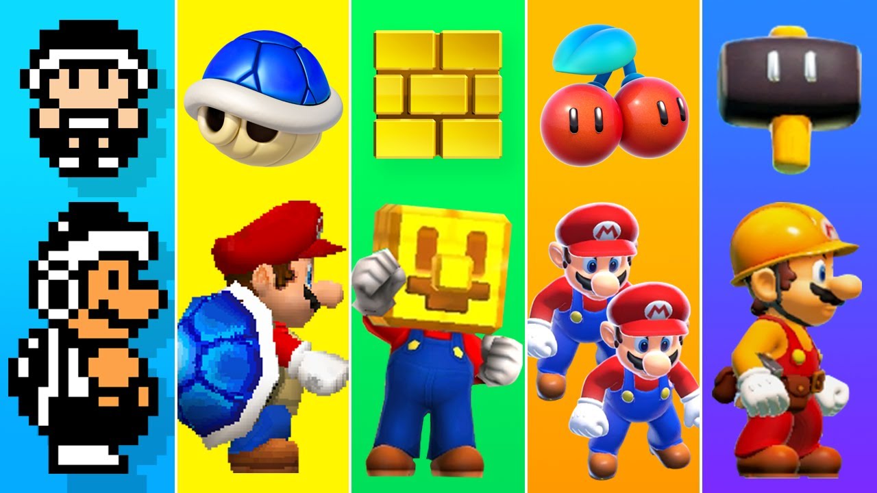 Evolution of Cat Power-Ups in Super Mario Games (2013-2022) 