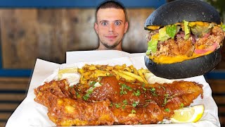 JE MANGE le PLUS GROS FISH & CHIPS de FRANCE ! (+ Découverte du Burger Astro'Lotte)