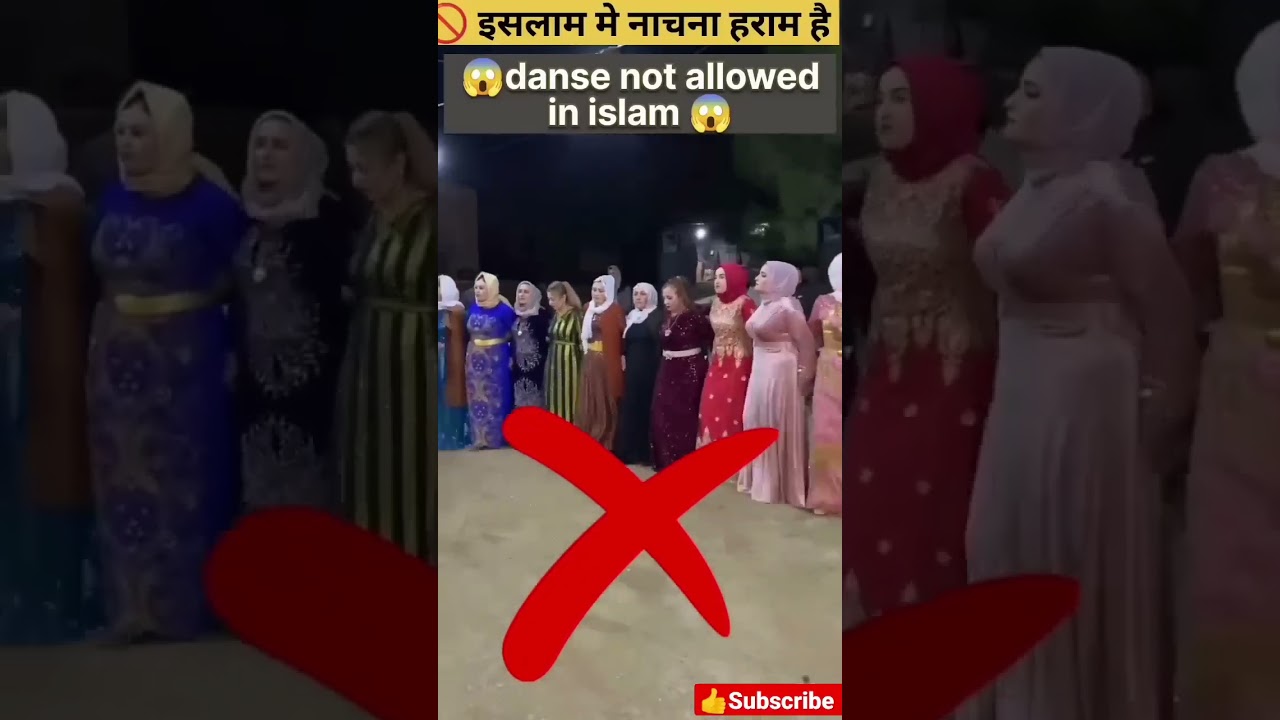 Dancing is haram in islam