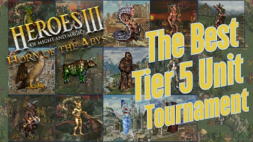 What Is the Best Unupgraded Tier 5 Unit in Heroes of Might and Magic 3: Horn of the Abyss?