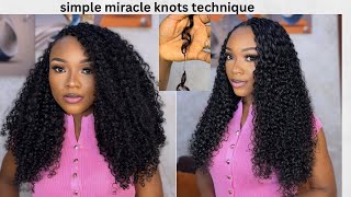 Omg 😱 I made my Miracle Knots hairstyle differently and it is everything!!!! Protective hairstyle.