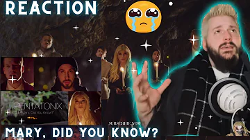 Mary, Did You Know? - Pentatonix - Reaction