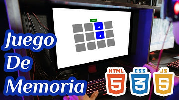 Como hacer un juego con HTML, CSS y JAVASCRIPT . - Juego de memoria con JS