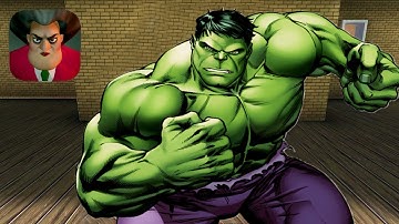 Scary Teacher 3D New Update Teacher Hulk Part 66 Gameplay Walkthrough (IOS ANDROID)