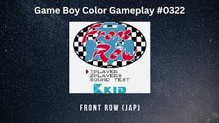 Front Row Jap Game Boy Color Gameplay