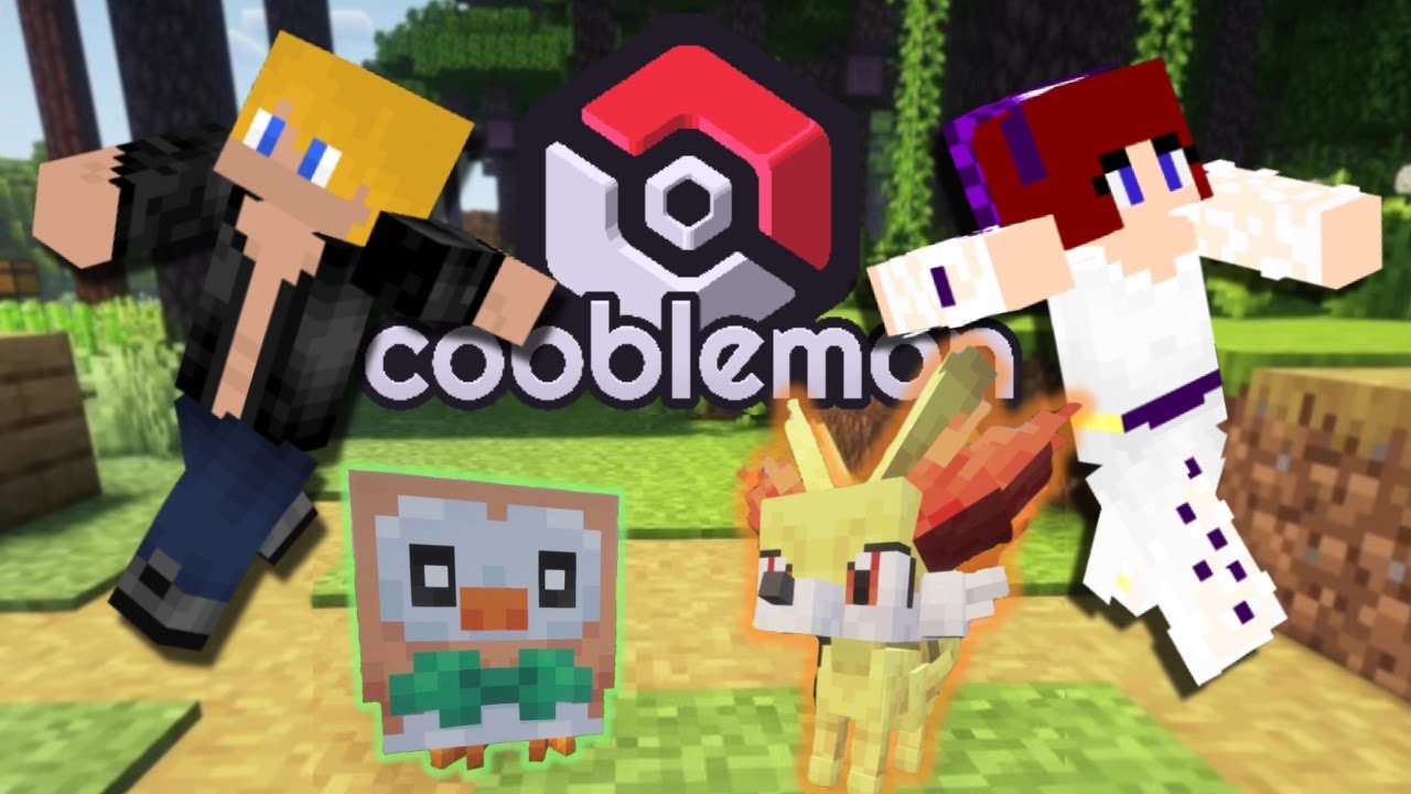 Playing Cobblemon for the FIRST time with my SISTER - YouTube