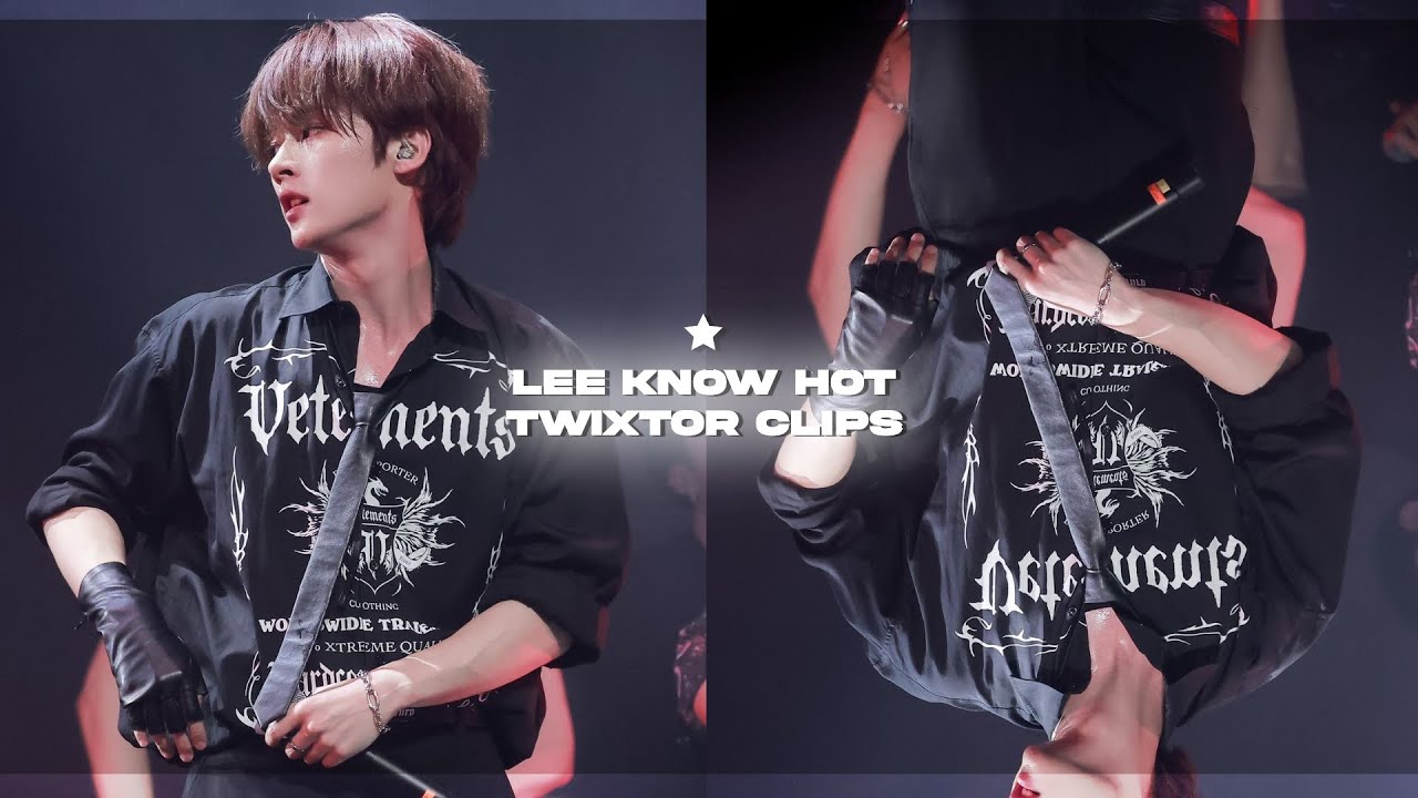 — lee know hot twixtor clips