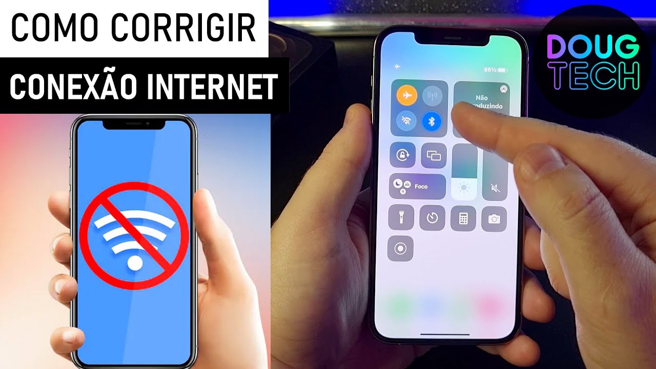 🌐 Corrigir PROBLEMAS DE CONEXÃO com a Internet no iPhone 10,11,12,13 