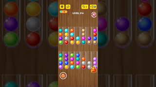 Ball Sort Puzzle 2021 Level 214 Walkthrough Solution iOS/Android screenshot 3