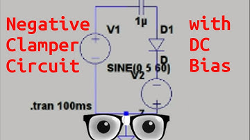 Negative Clamper Ciruit with DC Bias