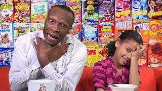 Mr. Cereal - Penguins of Madagascar Cereal & Generic vs. Name Brand