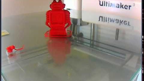3D Printed Ultimaker Robot