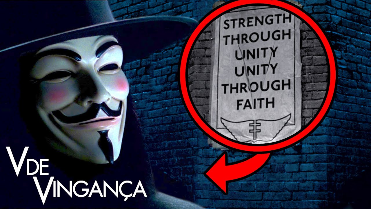 V de Vingança.  V for vendetta, V for vendetta quotes, Vendetta