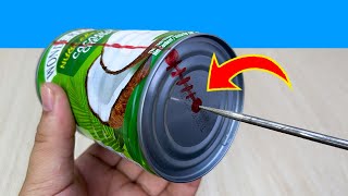 Its A Mistake To Throw Away Empty Tin Cans Collect Them And Make Lots Of Money Creation Hack