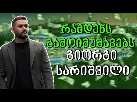 რამდენს გამოიმუშავებს Giorgi Sarishvili