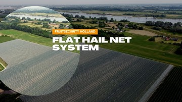 3-row Hail Net System (3-rijen hagelnet systeem)- FRUITSECURITY HOLLAND