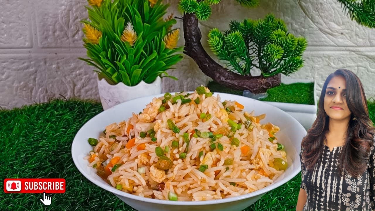 Egg Fried Rice |  എഗ്ഗ് ഫ്രൈഡ് റൈസ് 🍚🥚