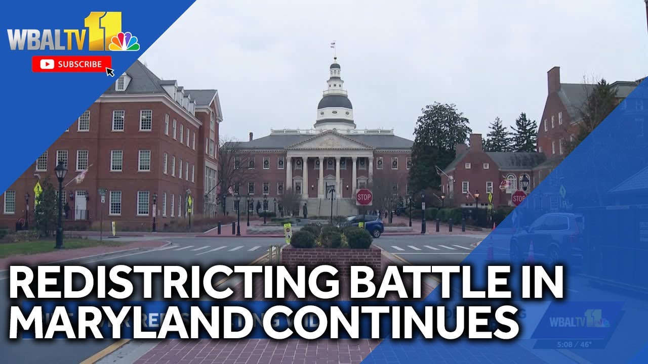 Redistricting battle in Maryland continues
