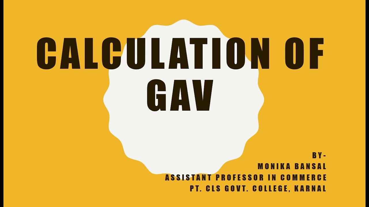 Computation of Gross Annual Value of House Property