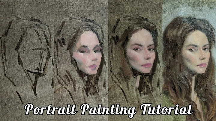 Allaprima Portrait of Elizabeth McCafferty - Oil P...