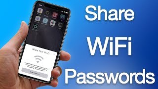 How to Share WiFi Password on iPhone & iPad Running iOS 14, 13 or iOS 12 screenshot 4