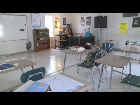 Charlotte-Mecklenburg middle school students begin to return to school Monday