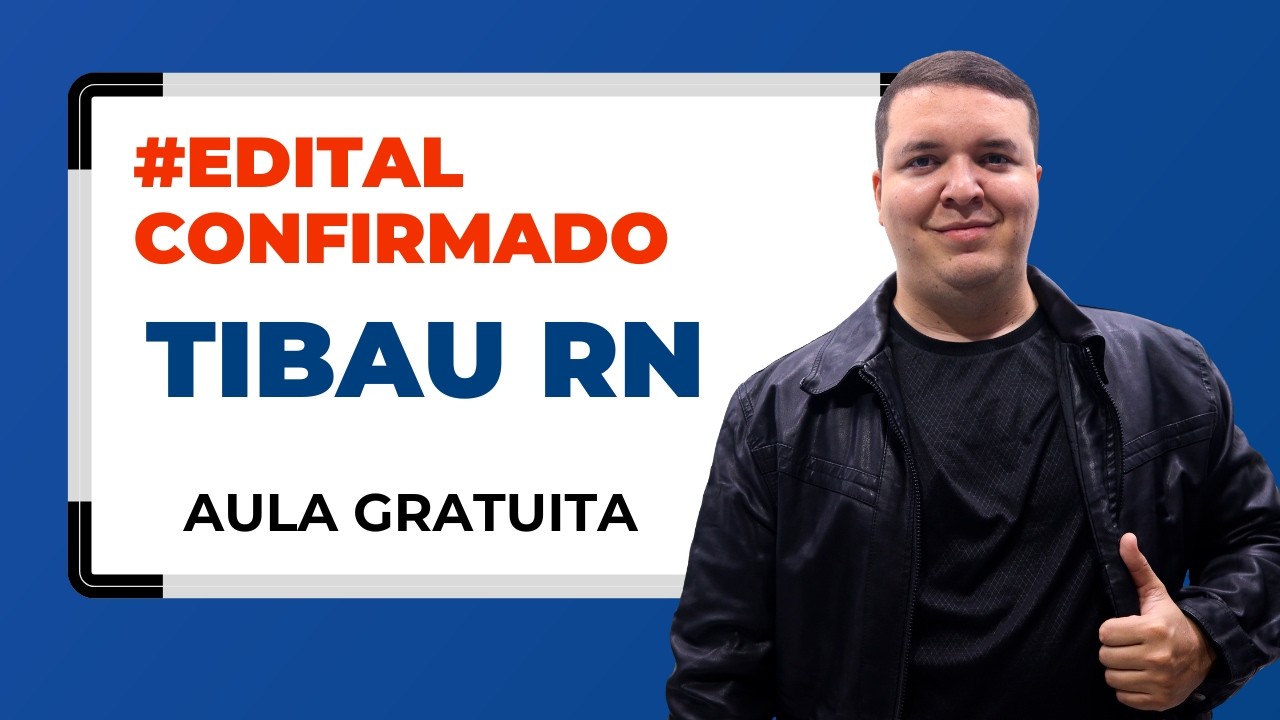 TIBAU RN - EDITAL IMINENTE - QUESTÕES IDIB