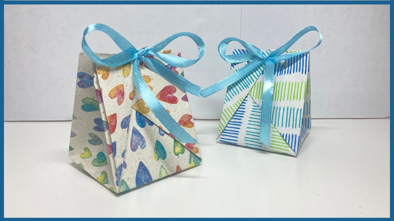 Scatolina di carta - Origami