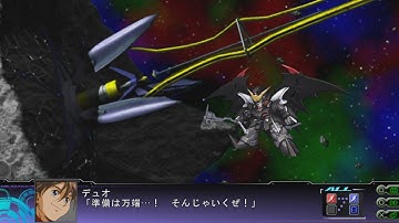 Super Robot Wars Z3 Tengoku-Hen - Gundam Deathscythe Hell Custom Attacks