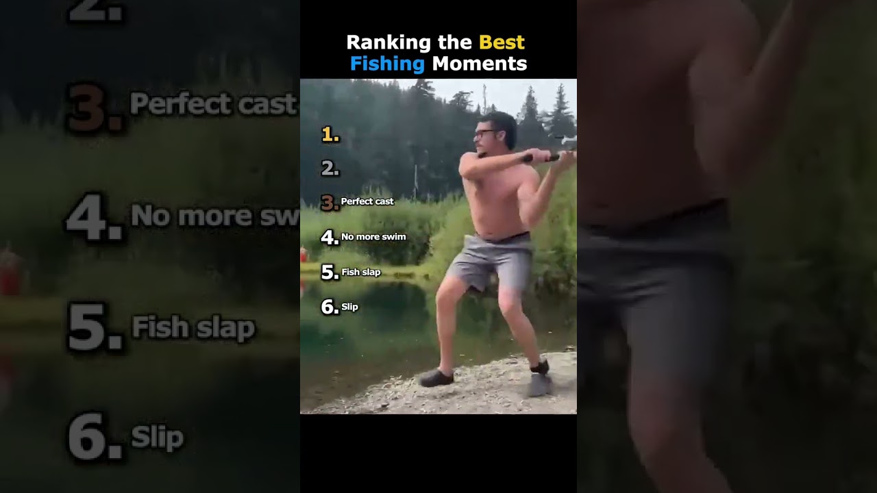 Ranking the Best Fishing Moments 😂🩷 