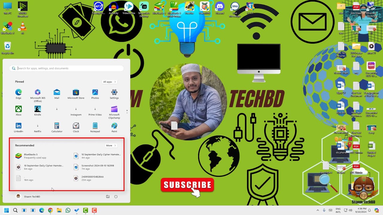 How to Remove Recommended Files from Start Menu on Windows 11 - YouTube