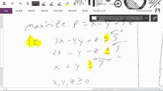 mat217 standard or general simplex method?