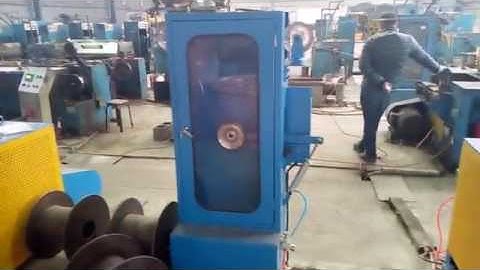 multi intermediate wire drawing machine with online annealing