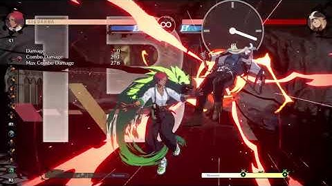 Guilty Gear -Strive- GIOVANNA 278 damage combo