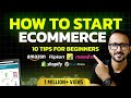 How to Start Your Ecommerce Business: 10 Proven Tips for Amazon, Flipkart, Meesho & WordPress
