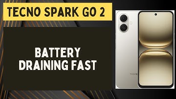 Tecno Spark Go 2 Battery Draining Fast? | How to Fix Battery Drain Problem