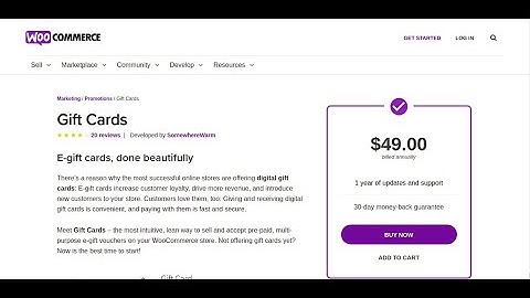 Cadeaubonnen WooCommerce Premium Plugin