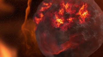 Abstract - Planet - Lava | Free - Screen Animation - 3D Video Play [ HD ]
