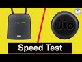 D-Link vs JioFi Speed Test | D LINK 920V and JioFi router | Which one is faster?