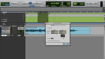 6  Pro Tools Getting Started   Tempo Changes