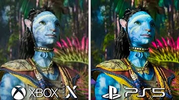 Avatar Frontiers of Pandora PS5 vs Xbox Series X Graphics Comparison